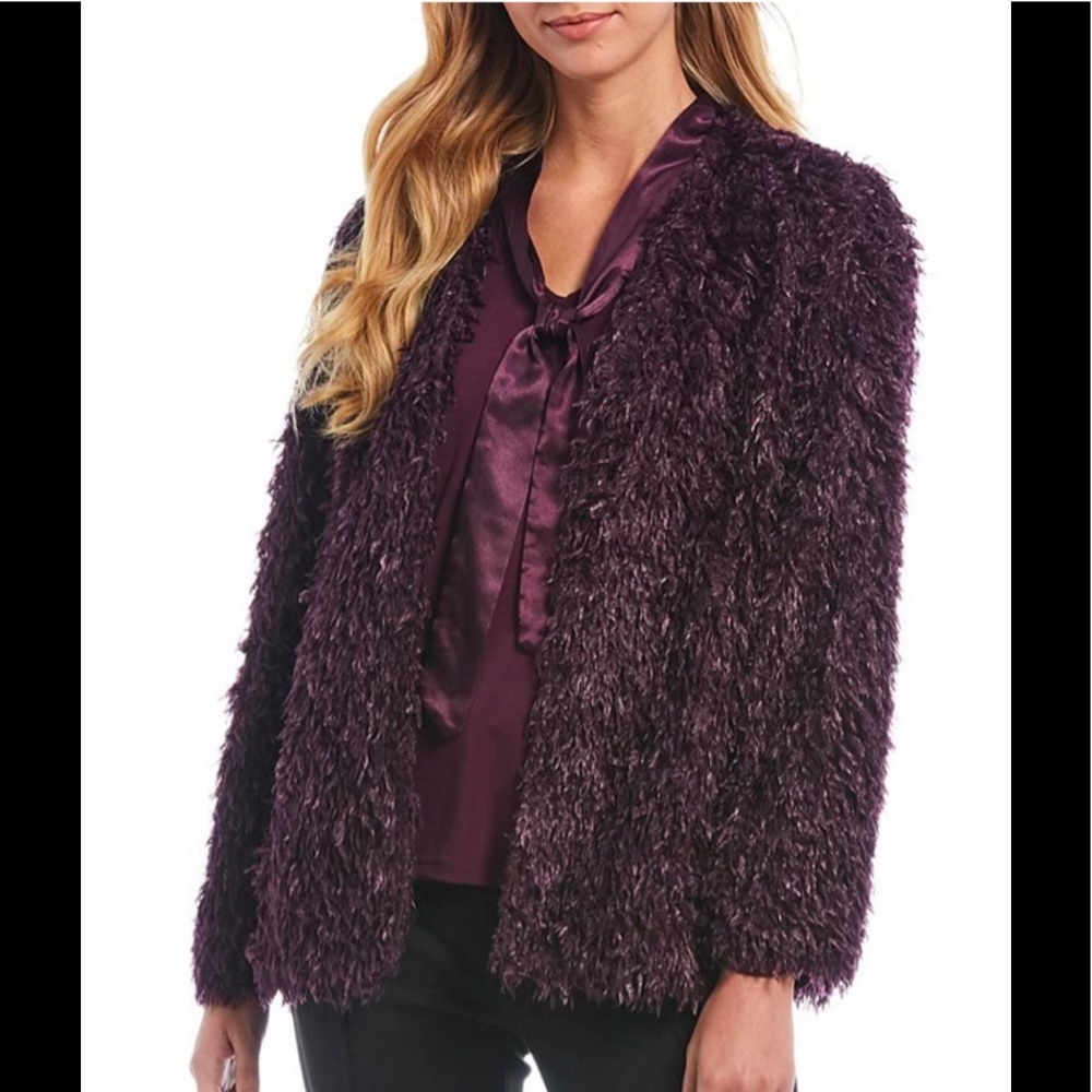 NWT Fun Purple Calvin Klein Jacket